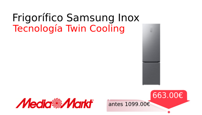 Frigorífico Samsung Inox