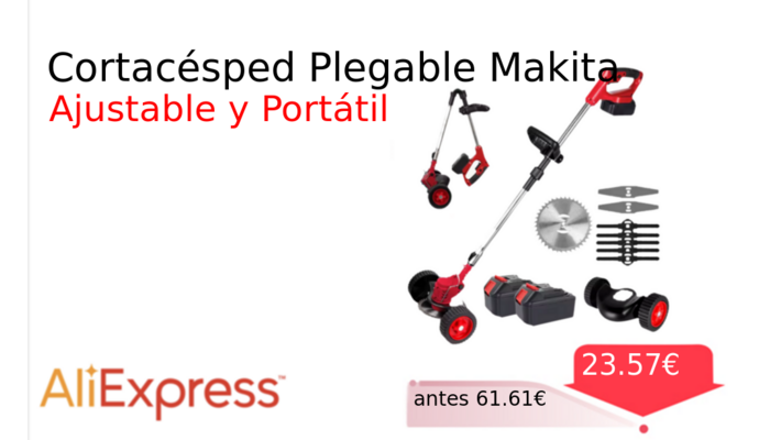 Cortacésped Plegable Makita