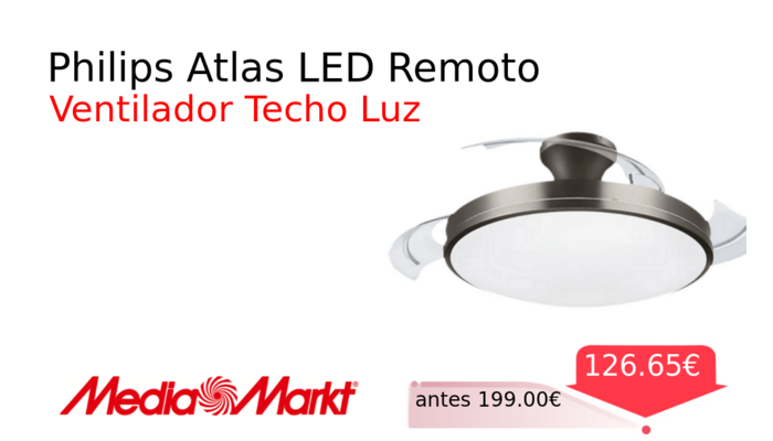 Philips Atlas LED Remoto