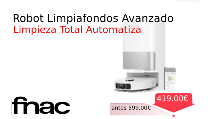 Robot Limpiafondos Avanzado