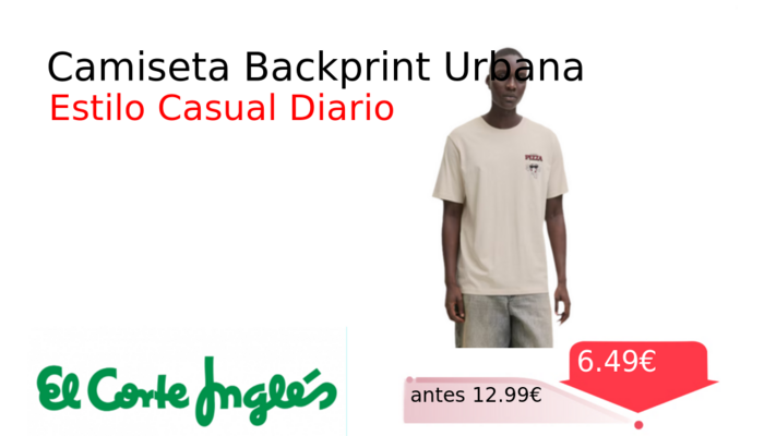 Camiseta Backprint Urbana