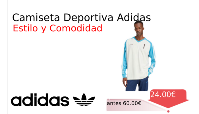 Camiseta Deportiva Adidas