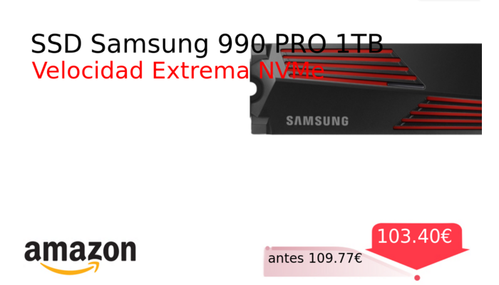 SSD Samsung 990 PRO 1TB