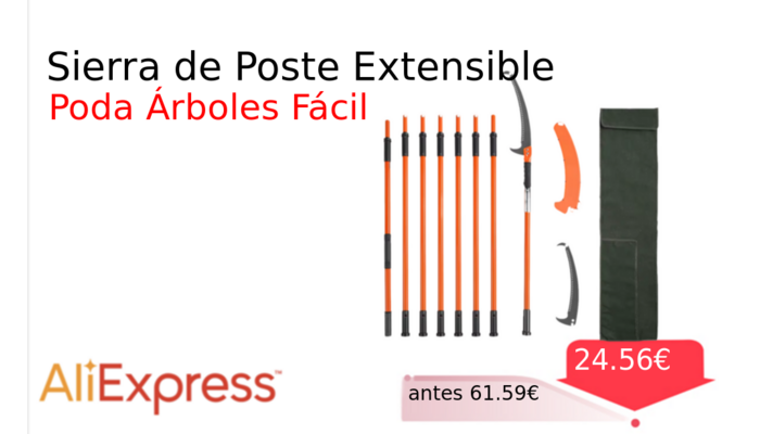 Sierra de Poste Extensible