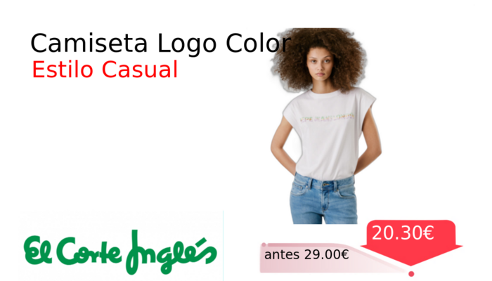Camiseta Logo Color