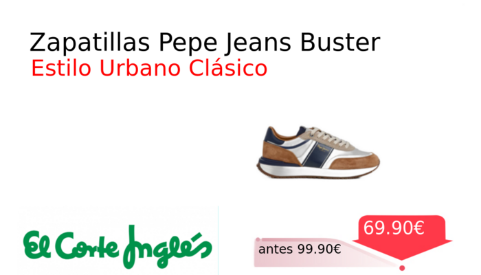 Zapatillas Pepe Jeans Buster