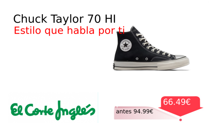 Chuck Taylor 70 HI