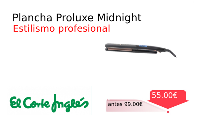 Plancha Proluxe Midnight