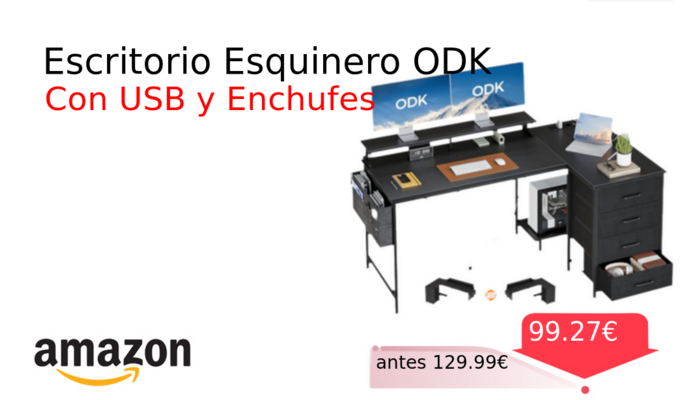 Escritorio Esquinero ODK