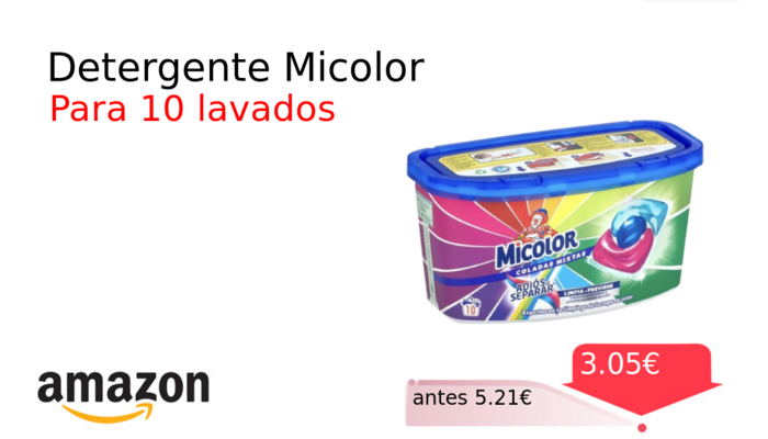 Detergente Micolor