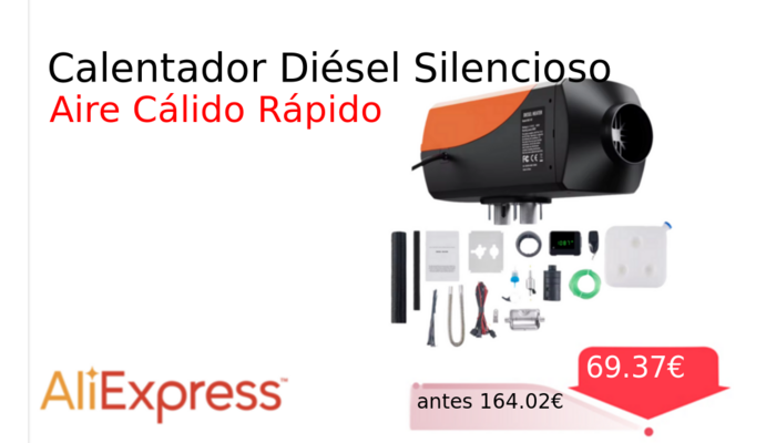Calentador Diésel Silencioso