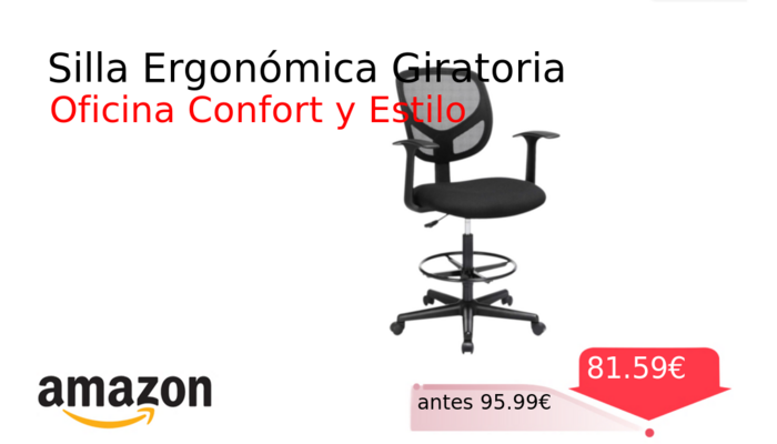 Silla Ergonómica Giratoria