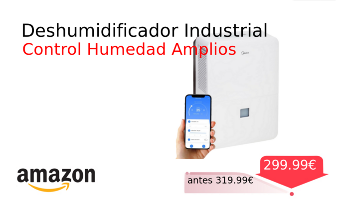 Deshumidificador Industrial