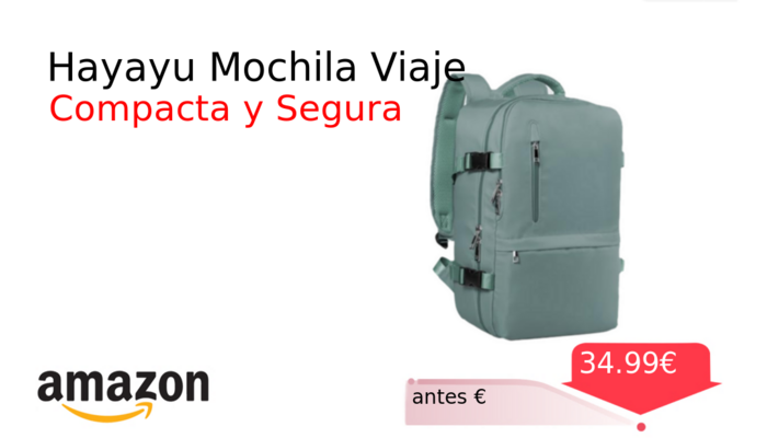 Hayayu Mochila Viaje