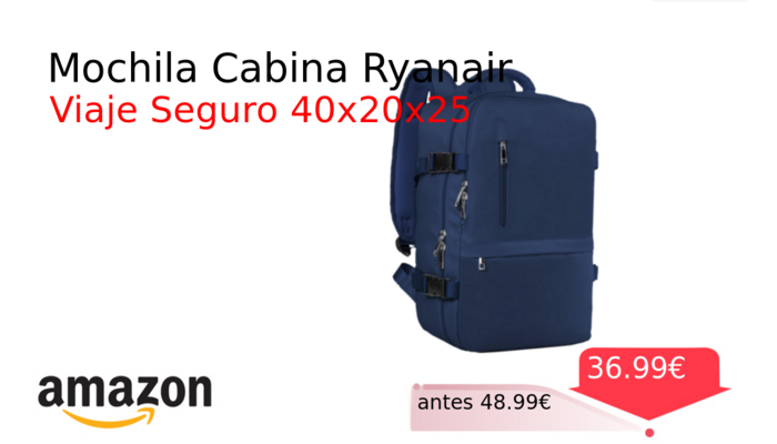 Mochila Cabina Ryanair