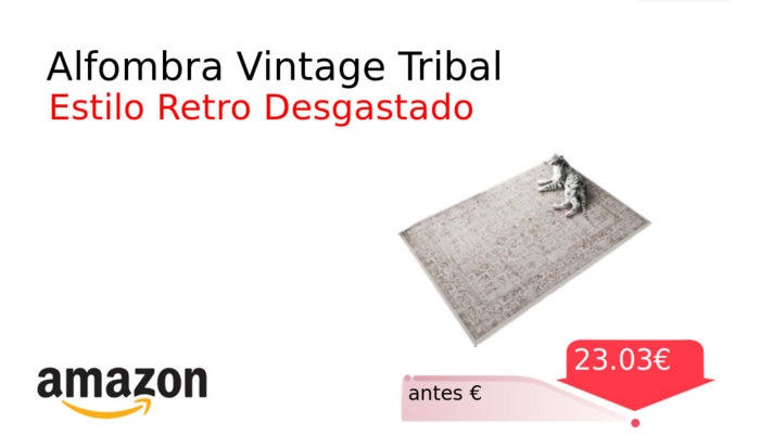 Alfombra Vintage Tribal