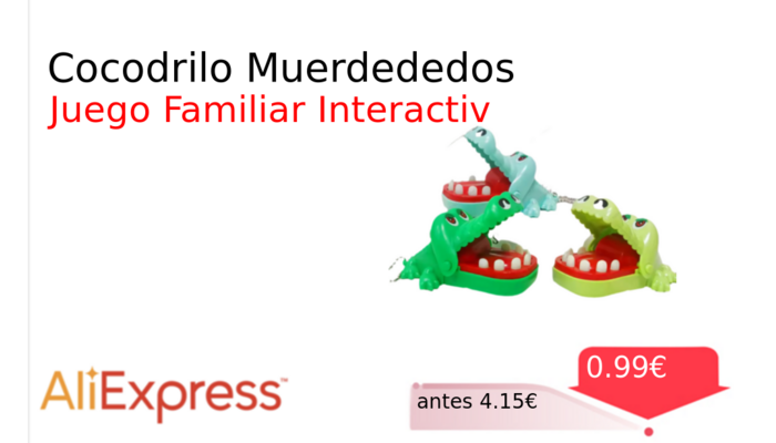 Cocodrilo Muerdededos