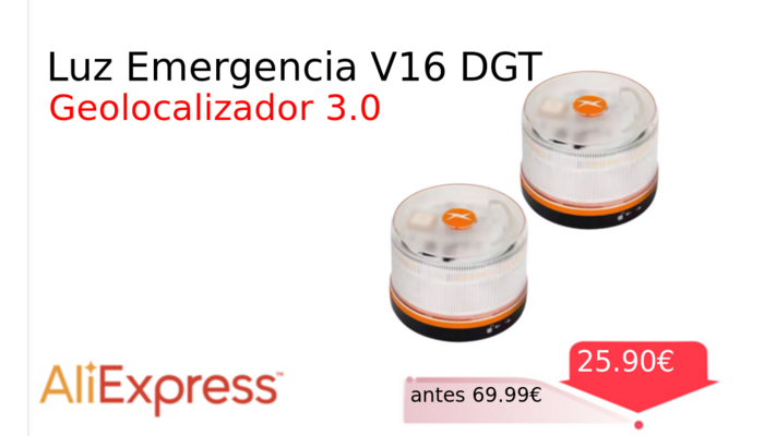Luz Emergencia V16 DGT