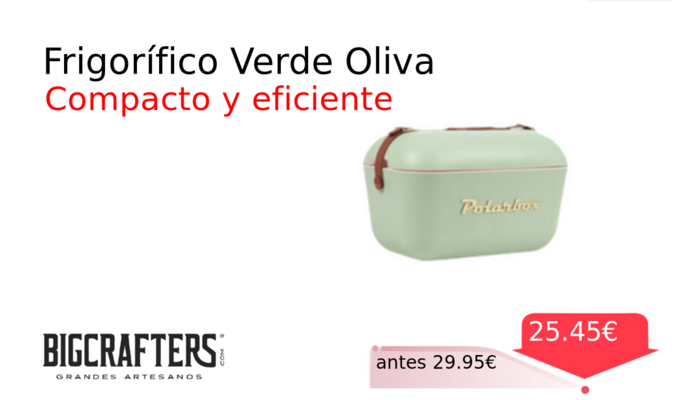 Frigorífico Verde Oliva