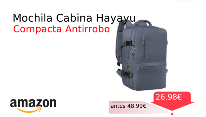 Mochila Cabina Hayayu