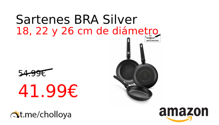 Sartenes BRA Silver