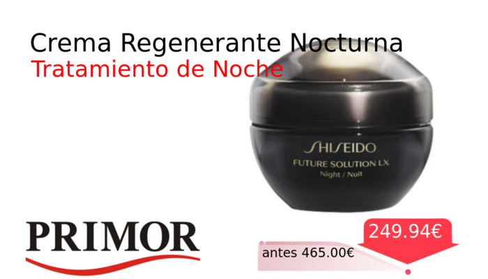 Crema Regenerante Nocturna