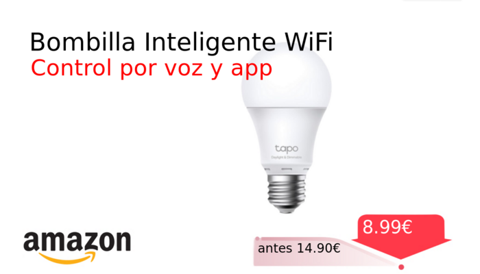 Bombilla Inteligente WiFi