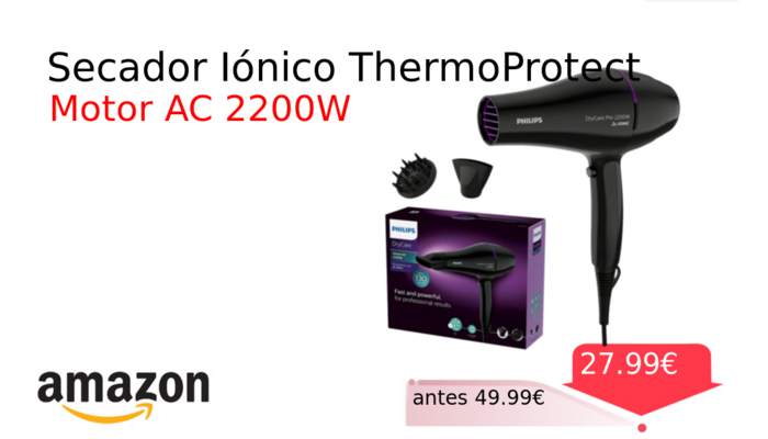 Secador Iónico ThermoProtect