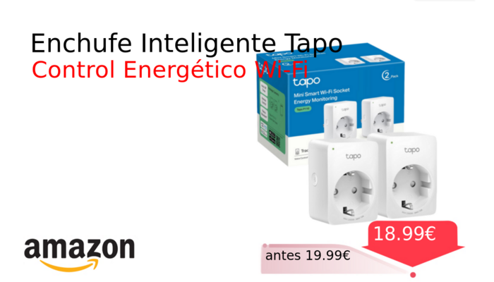 Enchufe Inteligente Tapo