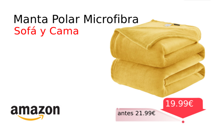 Manta Polar Microfibra