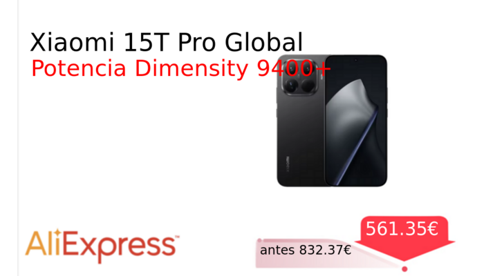 Xiaomi 15T Pro Global