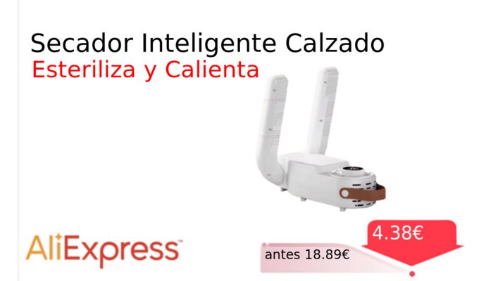Secador Inteligente Calzado