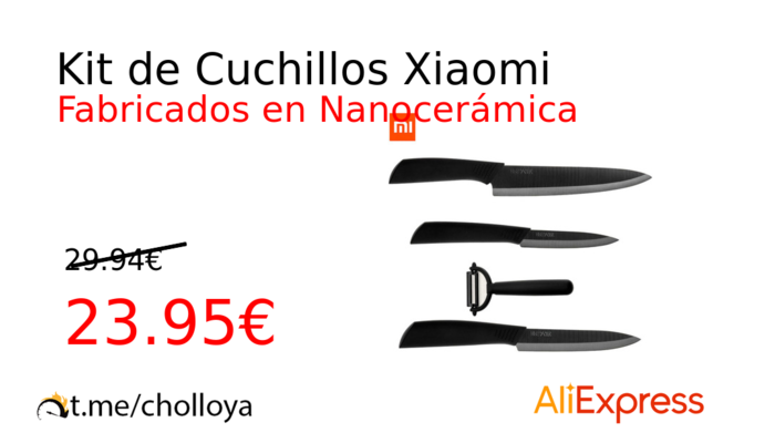 Kit de Cuchillos Xiaomi