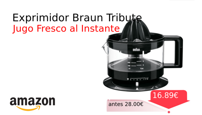 Exprimidor Braun Tribute