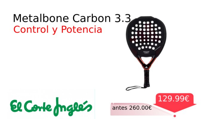 Metalbone Carbon 3.3