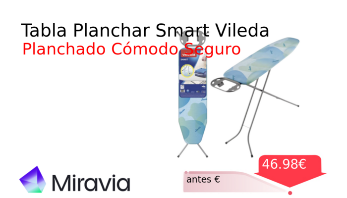 Tabla Planchar Smart Vileda