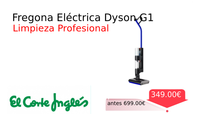 Fregona Eléctrica Dyson G1