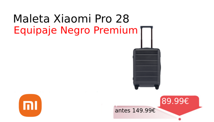 Maleta Xiaomi Pro 28