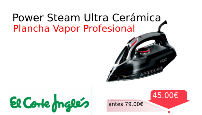 Power Steam Ultra Cerámica