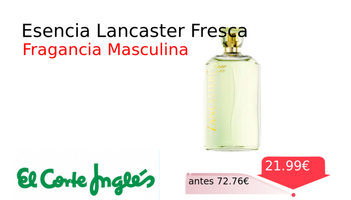 Esencia Lancaster Fresca