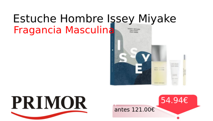 Estuche Hombre Issey Miyake