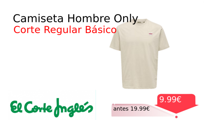 Camiseta Hombre Only
