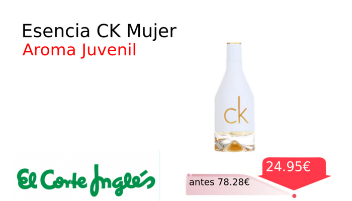 Esencia CK Mujer