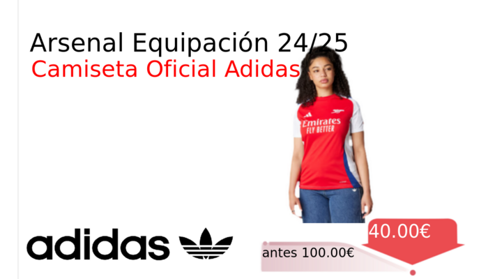 Arsenal Equipación 24/25