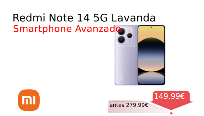 Redmi Note 14 5G Lavanda
