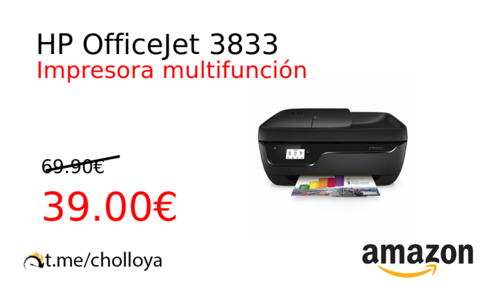 HP OfficeJet 3833