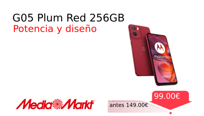 G05 Plum Red 256GB