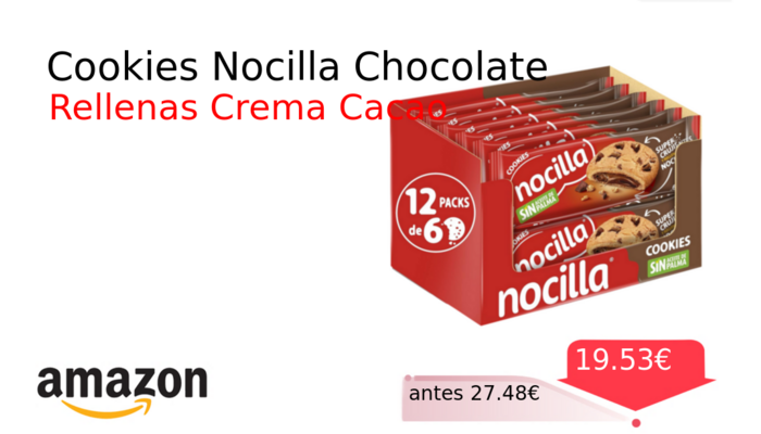 Cookies Nocilla Chocolate
