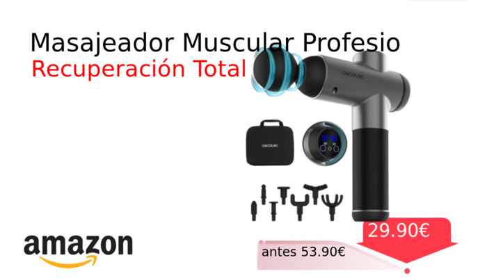 Masajeador Muscular Profesio