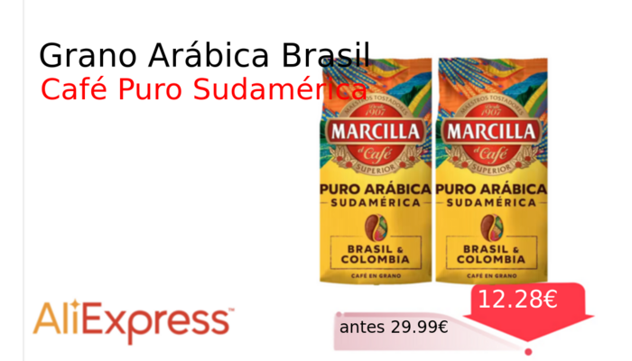 Grano Arábica Brasil